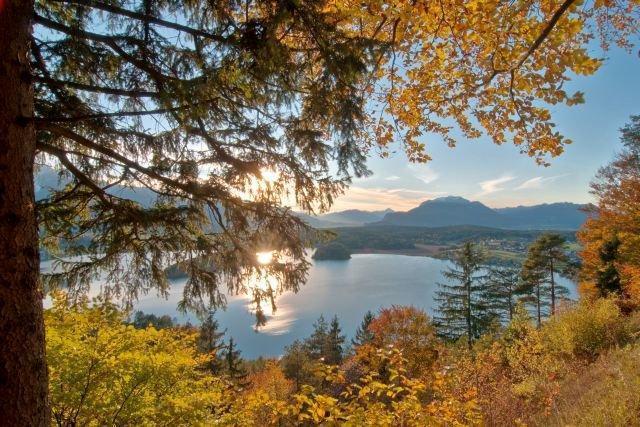 Haus Am Wald Lägenhet Faak am See Exteriör bild