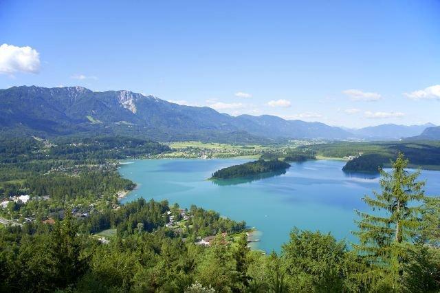 Haus Am Wald Lägenhet Faak am See Exteriör bild